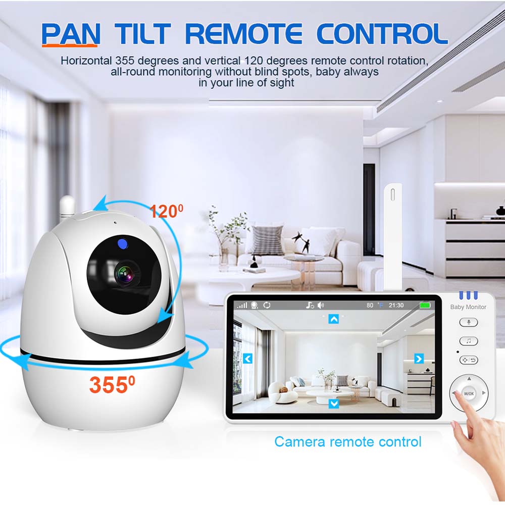 5 Inch Video Baby Monitor Indo - огляд і ціна Baby Products Video
