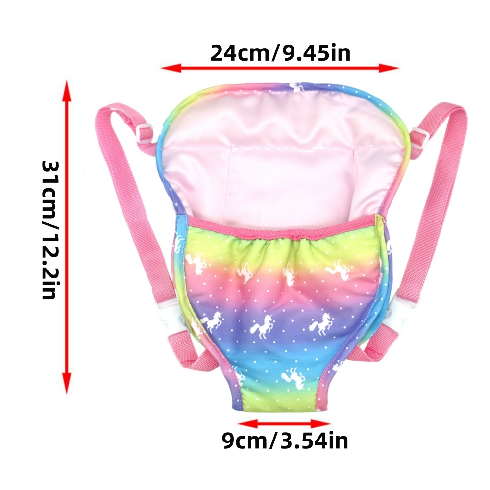 Doll Backpack for 43cm Baby Do - огляд і ціна Baby Products Carry Bag