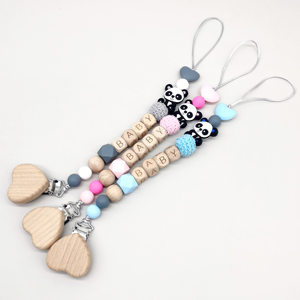 Wooden Personalized Baby Pacif - огляд і ціна Baby Products 1 Year
