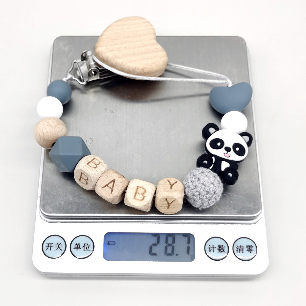 Wooden Personalized Baby Pacif - огляд і ціна Baby Products 1 Year