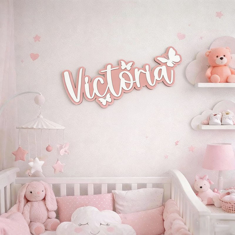 1Pc Custom Cartoon Butterfly N - огляд і ціна Baby Products Decoration