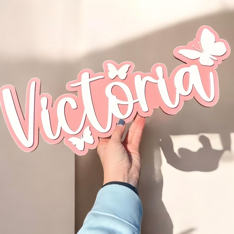 1Pc Custom Cartoon Butterfly N - огляд і ціна Baby Products Decoration