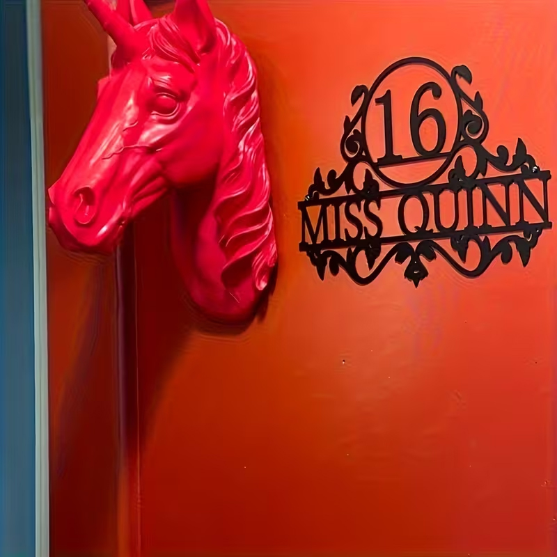 Custom Metal House Number & St - огляд і ціна Baby Products Decoration