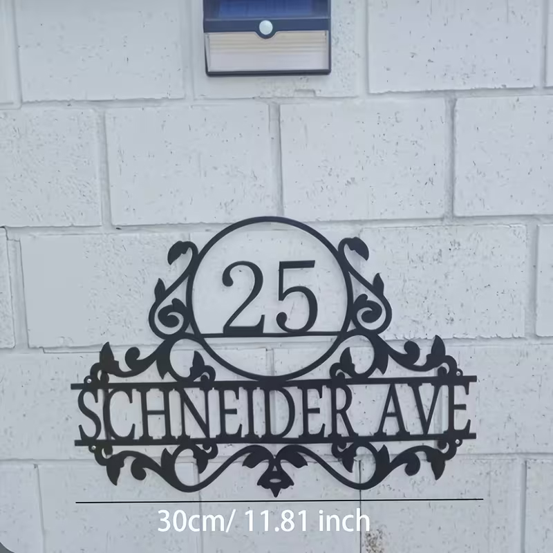 Custom Metal House Number & St - огляд і ціна Baby Products Decoration