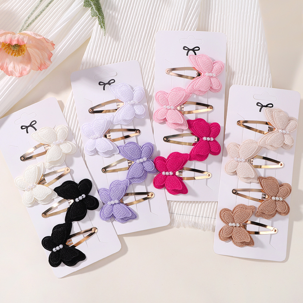4Pcs/set Butterfly Hair Clip S - огляд і ціна Baby Products Set