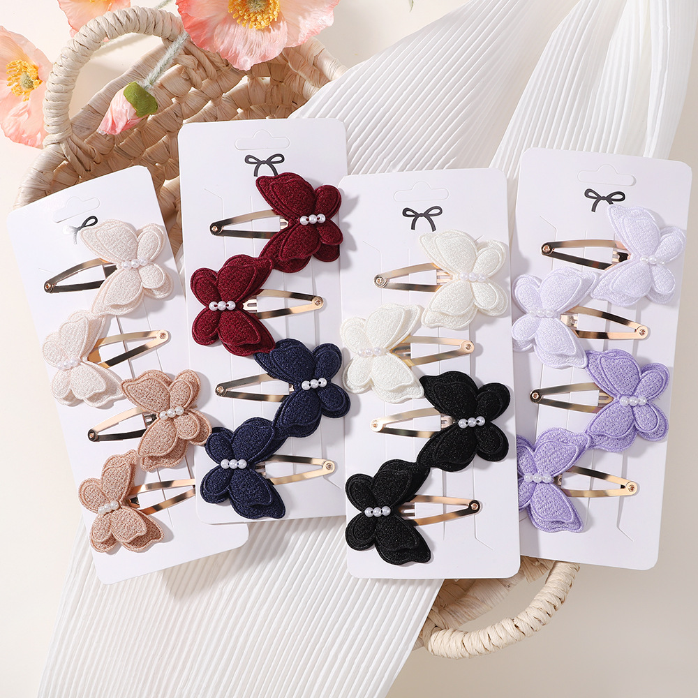 4Pcs/set Butterfly Hair Clip S - огляд і ціна Baby Products Set