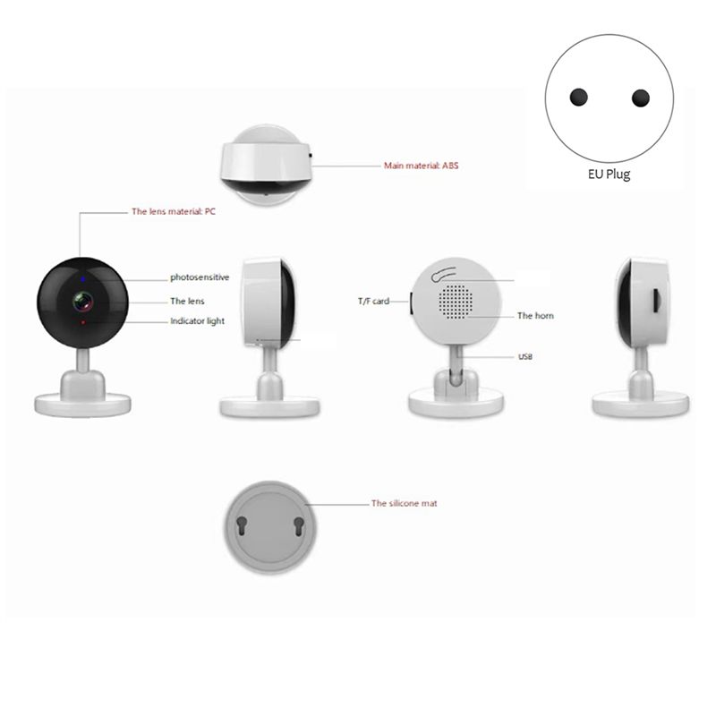 Essential Indoor Wifi Tuya Cam - огляд і ціна Wireless Baby Monitor