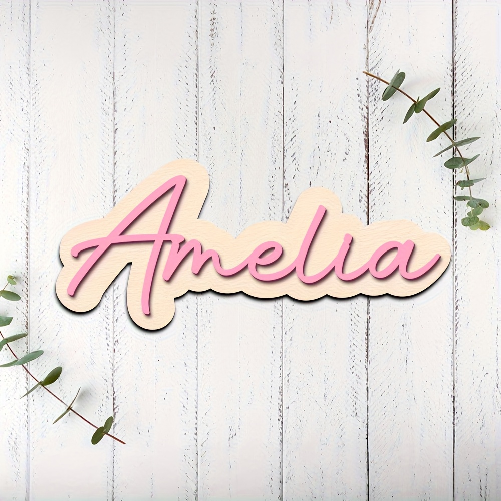 Personalized Double-Layered Wo - огляд і ціна Baby Products Decoration