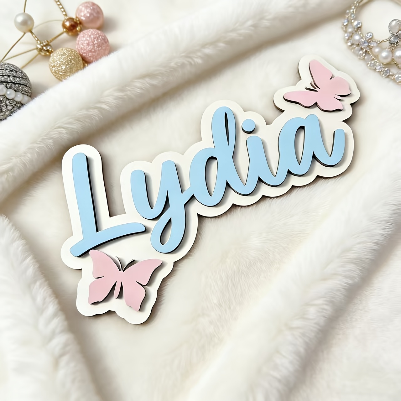 Personalized Blue & Pink Butte - огляд і ціна Baby Products Decoration