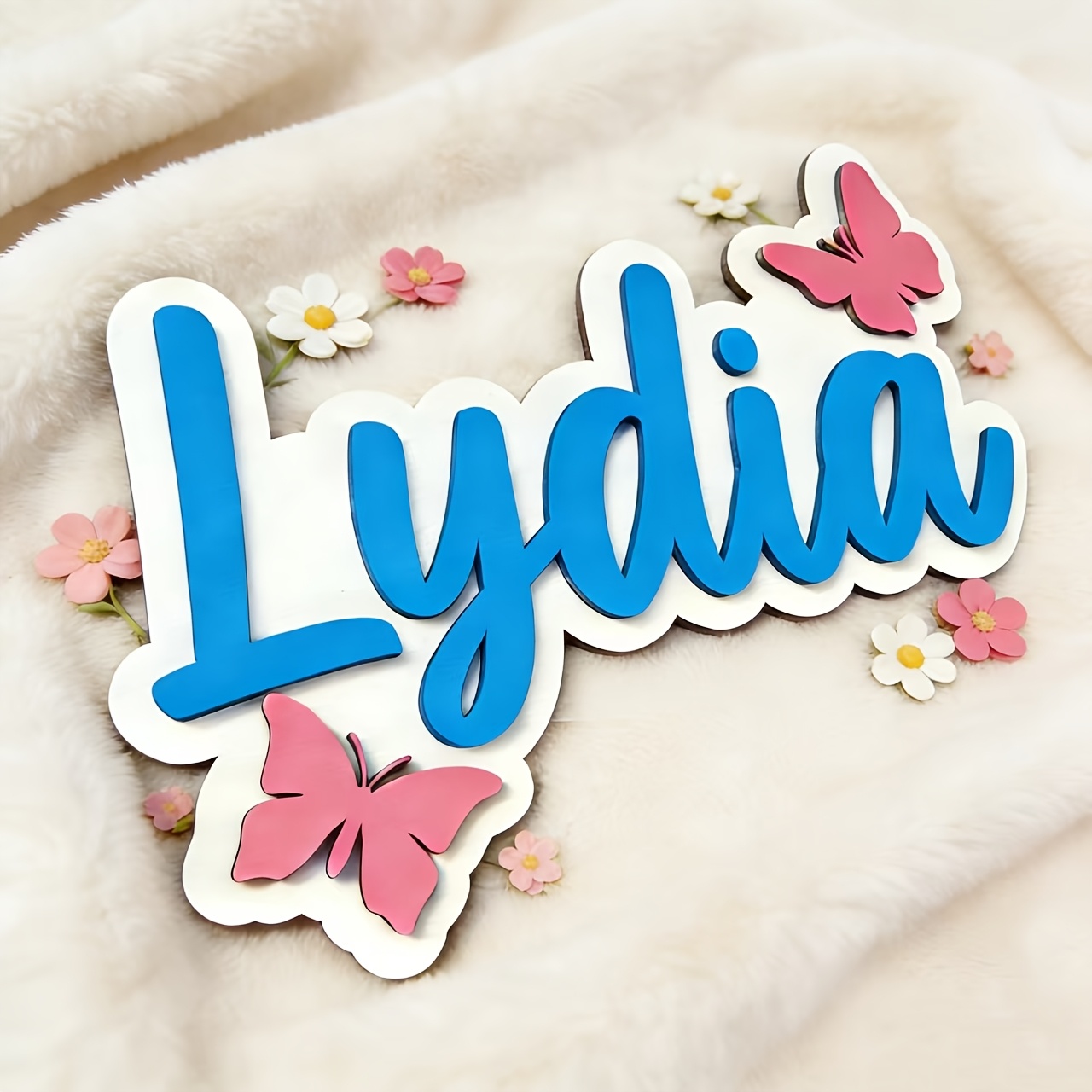 Personalized Blue & Pink Butte - огляд і ціна Baby Products Decoration