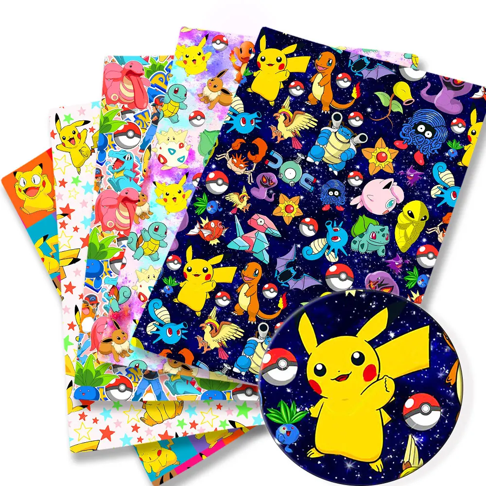 Pokemon Cartoon Fabric140*50cm - огляд і ціна Baby Products 1 Year