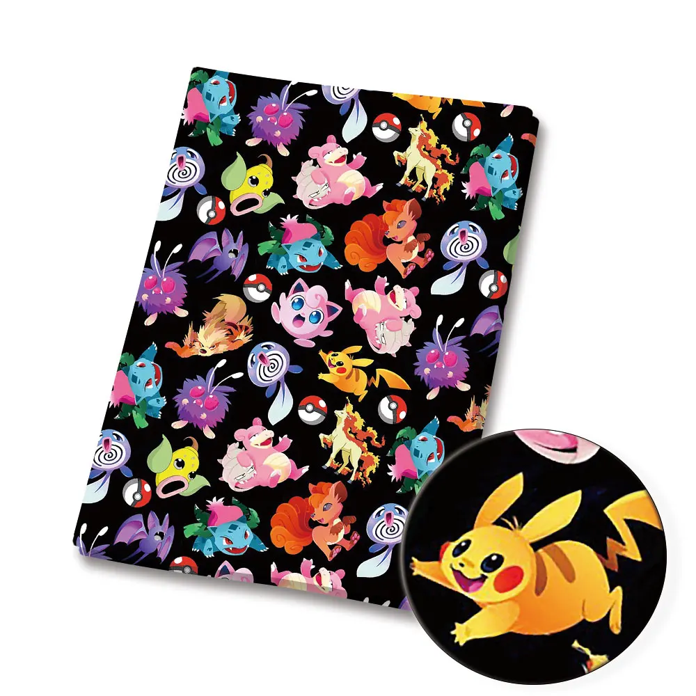 Pokemon Cartoon Fabric140*50cm - огляд і ціна Baby Products 1 Year
