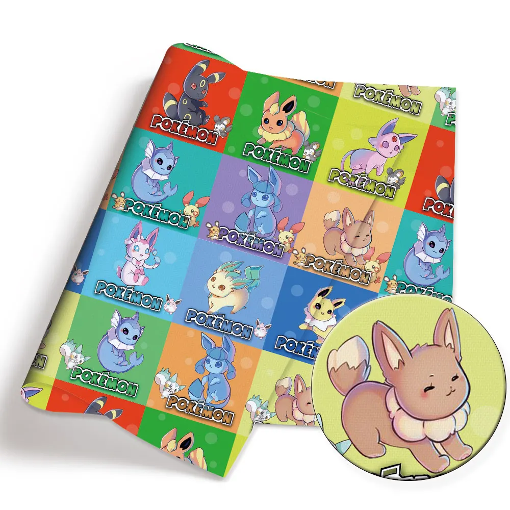 Pokemon Cartoon Fabric140*50cm - огляд і ціна Baby Products 1 Year