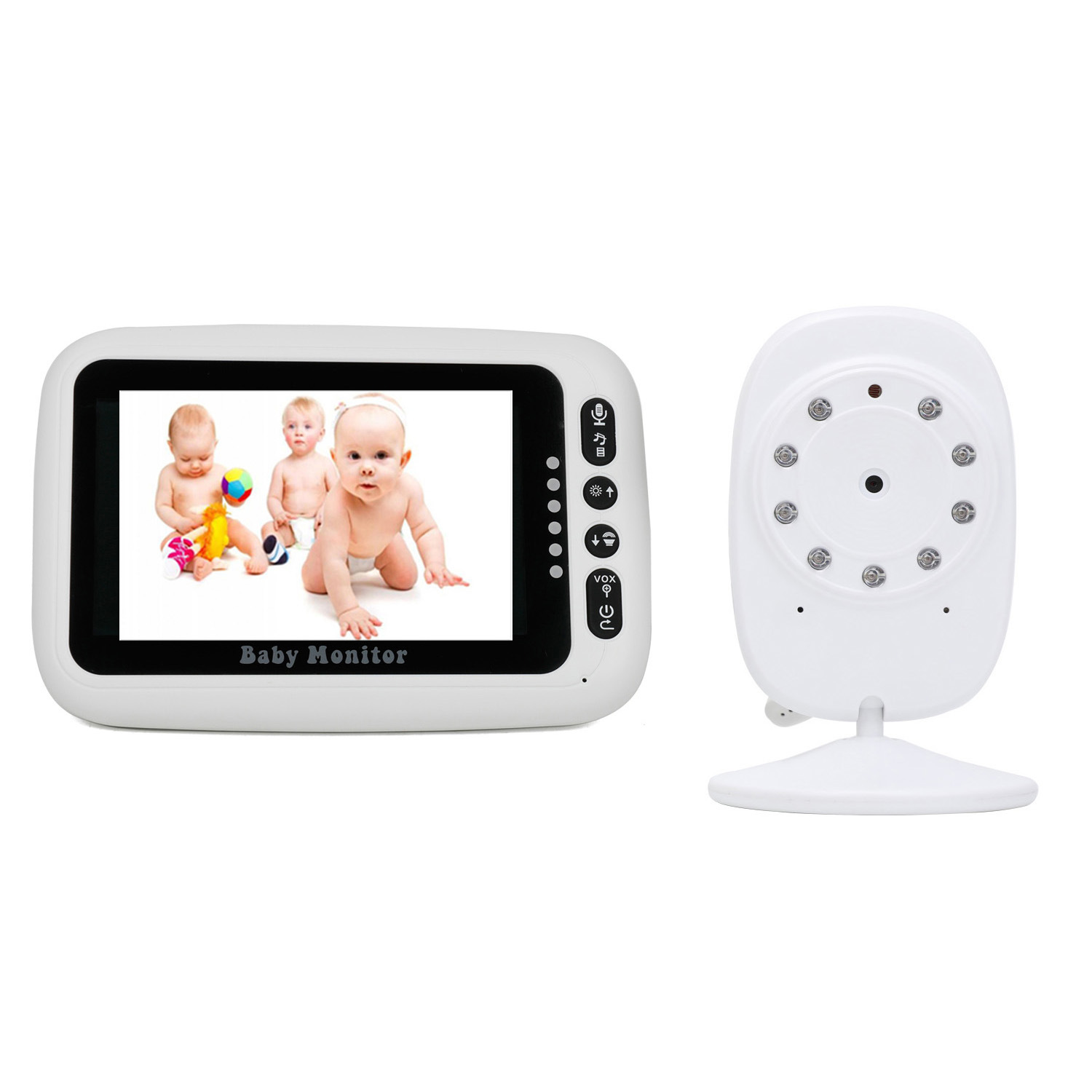 4.3inch LCD Screen Wireless Vi - огляд і ціна Wireless Baby Monitor