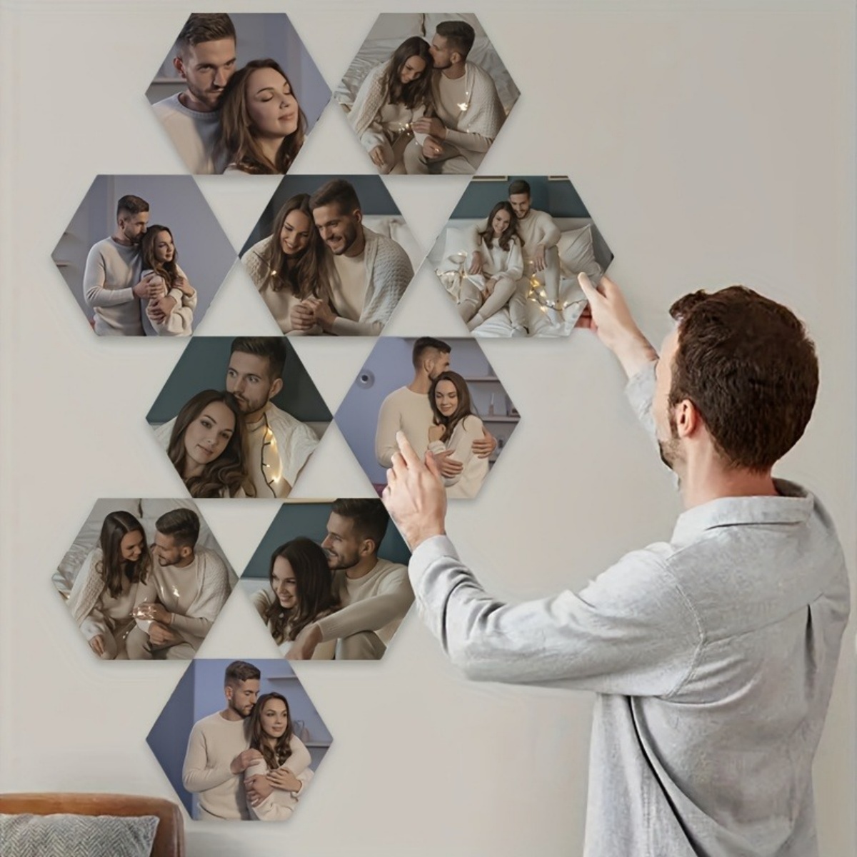 Custom Wall Decor — Modern Hex - огляд і ціна Baby Products Decoration