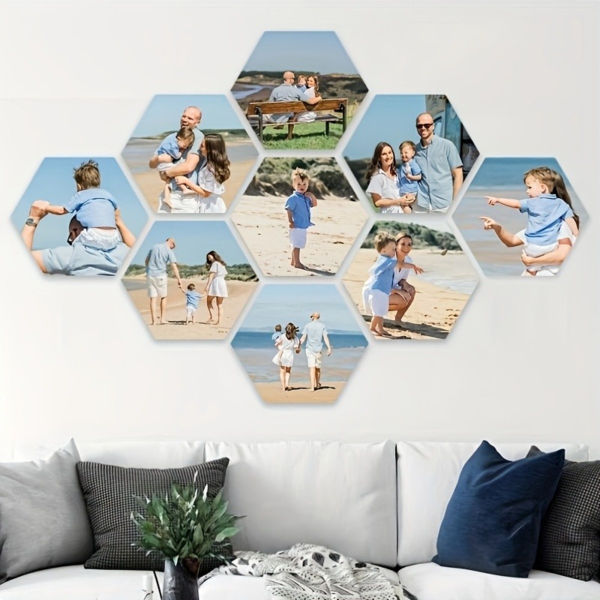 Custom Wall Decor — Modern Hex - огляд і ціна Baby Products Decoration