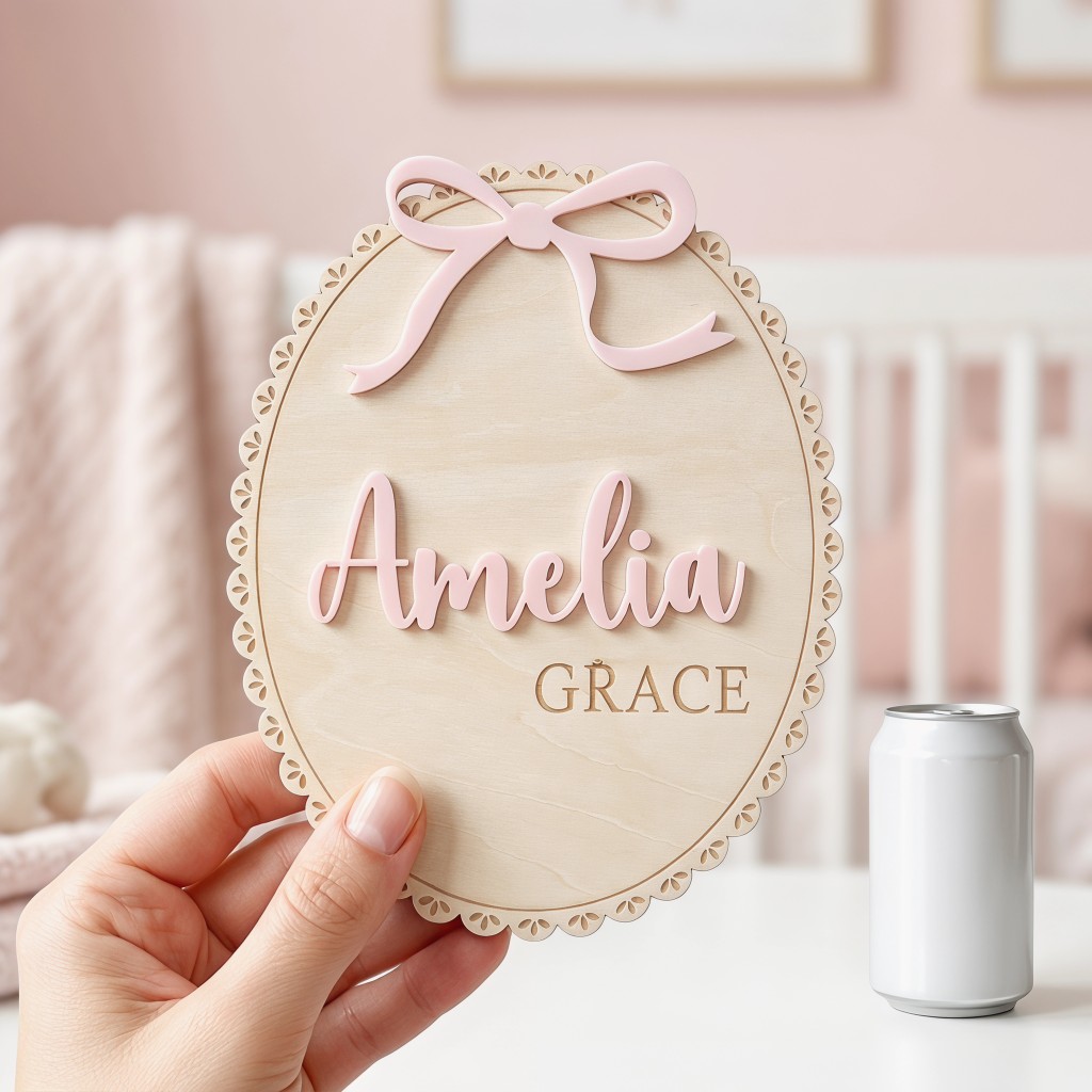 1Pc Custom Bow Lace Edge Baby  - огляд і ціна Baby Products Decoration