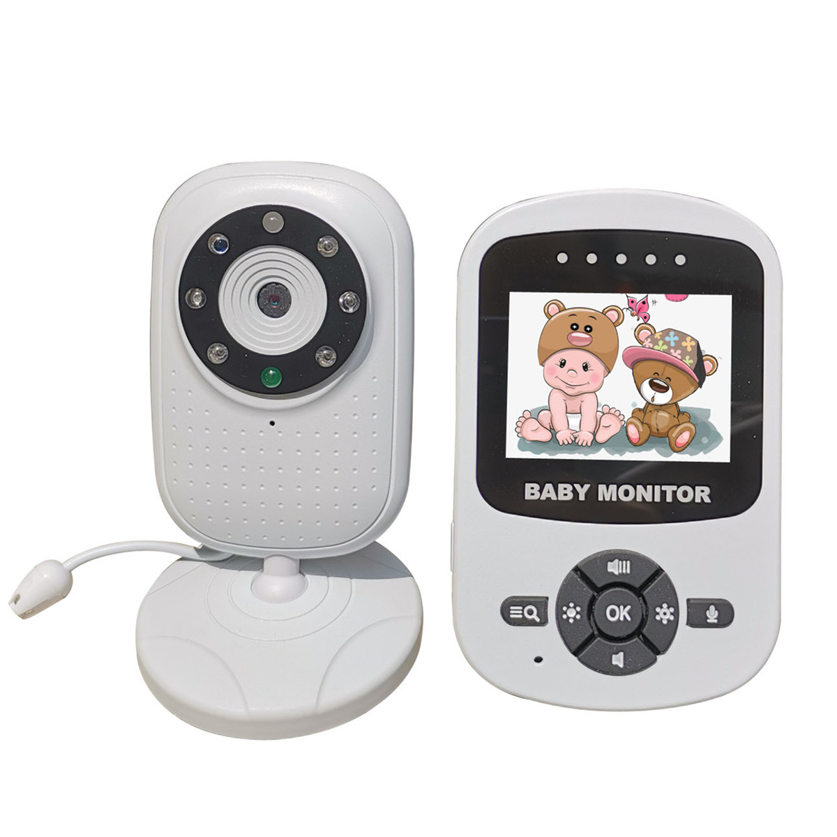 2.4Inch TFT Screen Video Baby  - огляд і ціна Wireless Baby Monitor