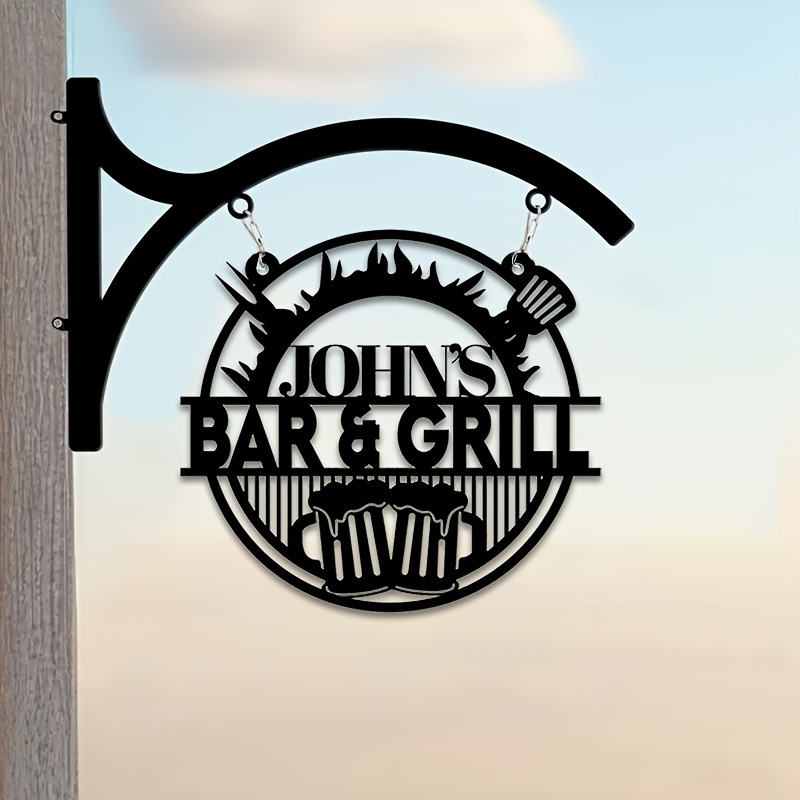 Customizable Wrought Iron Sign - огляд і ціна Baby Products Decoration
