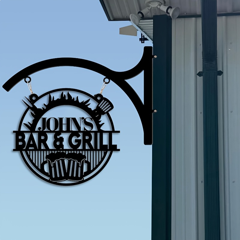 Customizable Wrought Iron Sign - огляд і ціна Baby Products Decoration