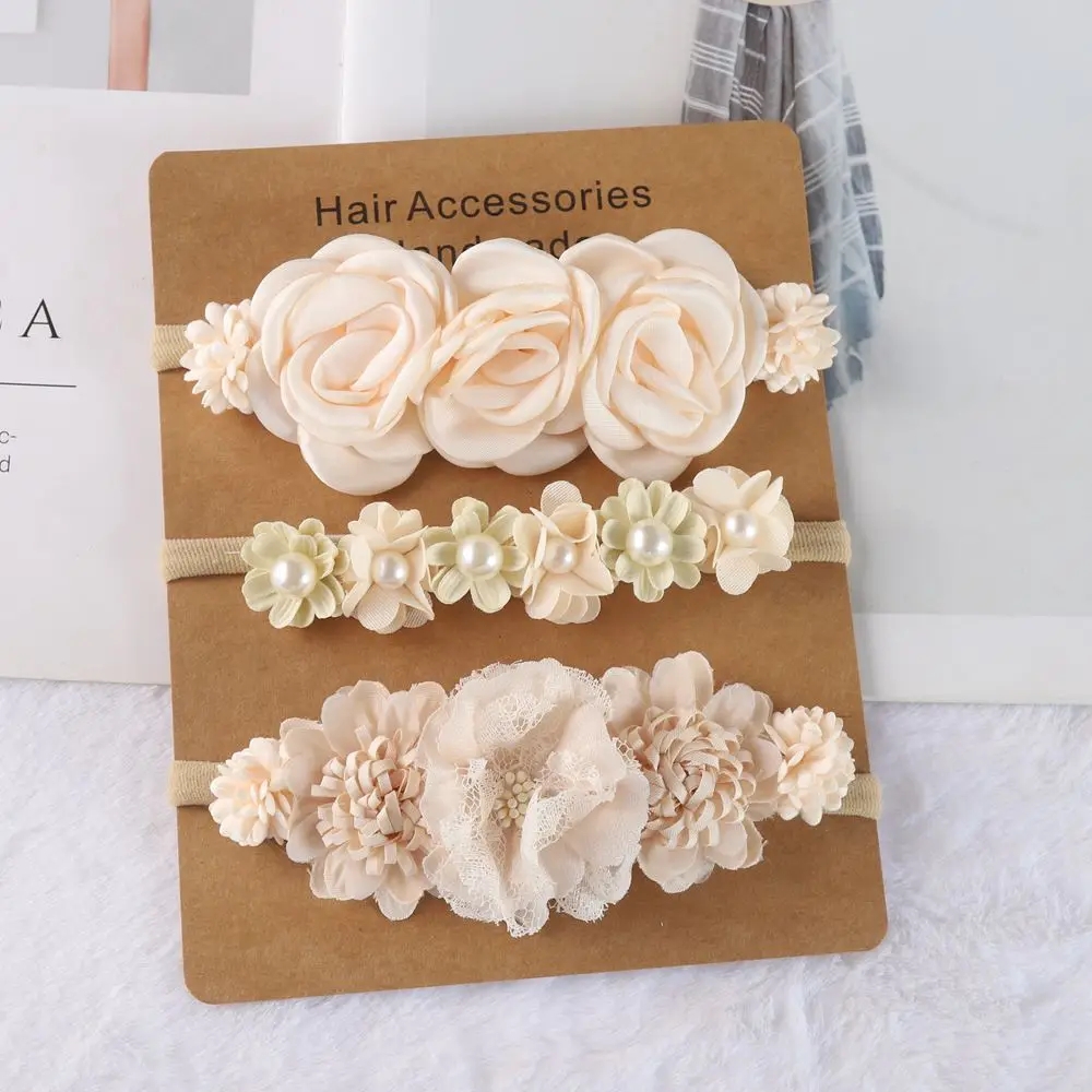 3pcs Baby Girl Headband Set Cu - огляд і ціна Baby Products Set