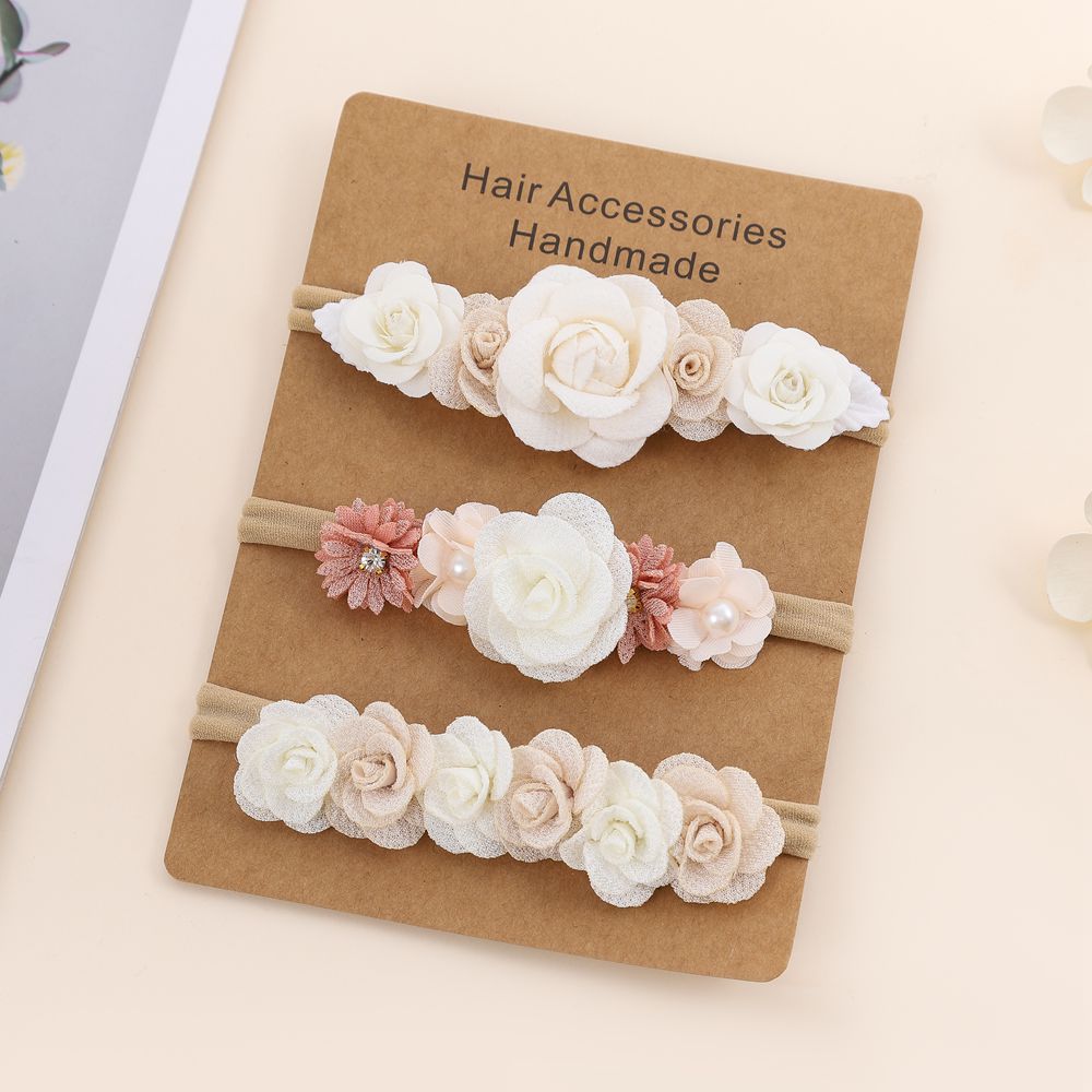 3pcs Baby Girl Headband Set Cu - огляд і ціна Baby Products Set
