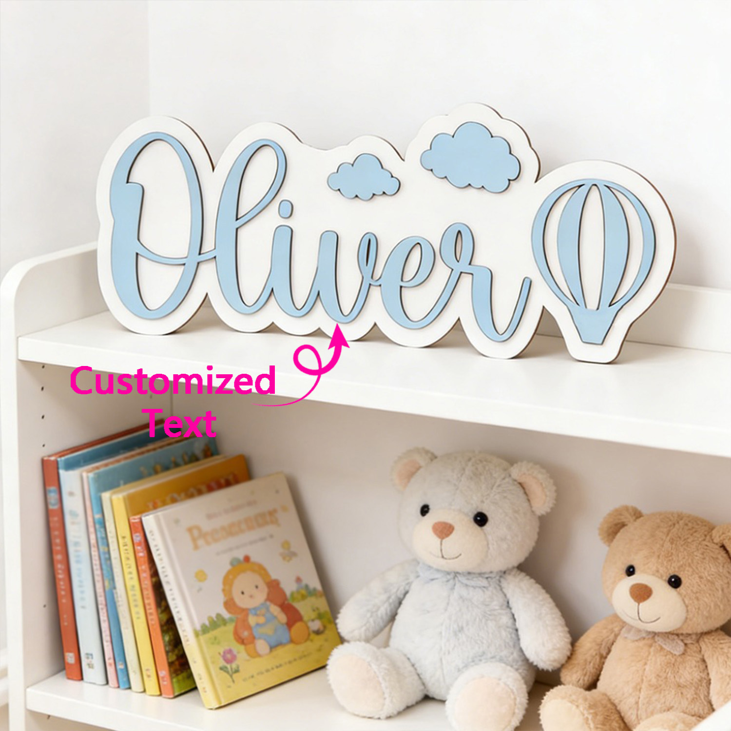 Personalized Hot Air Balloon & - огляд і ціна Baby Products Decoration