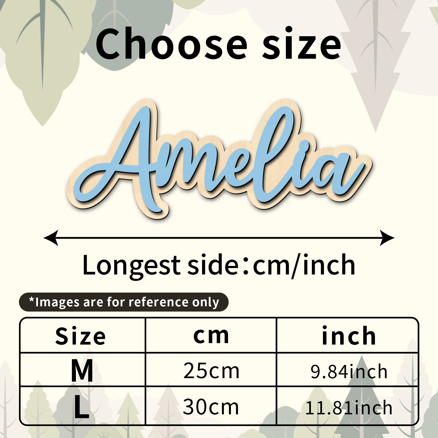 1pc Customized Wooden Name Dec - огляд і ціна Baby Products Decoration