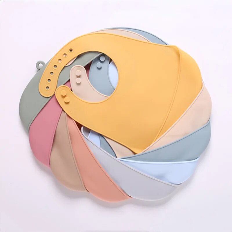 Silicone bib for baby meals -  - огляд і ціна Baby Products Hygiene
