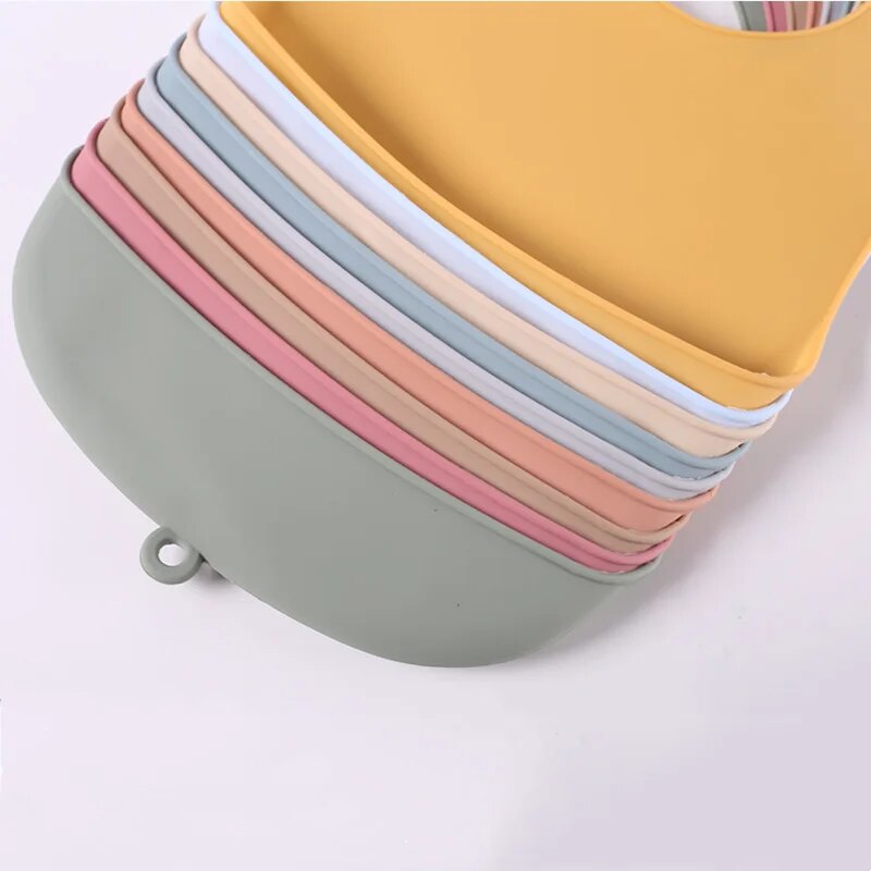 Silicone bib for baby meals -  - огляд і ціна Baby Products Hygiene