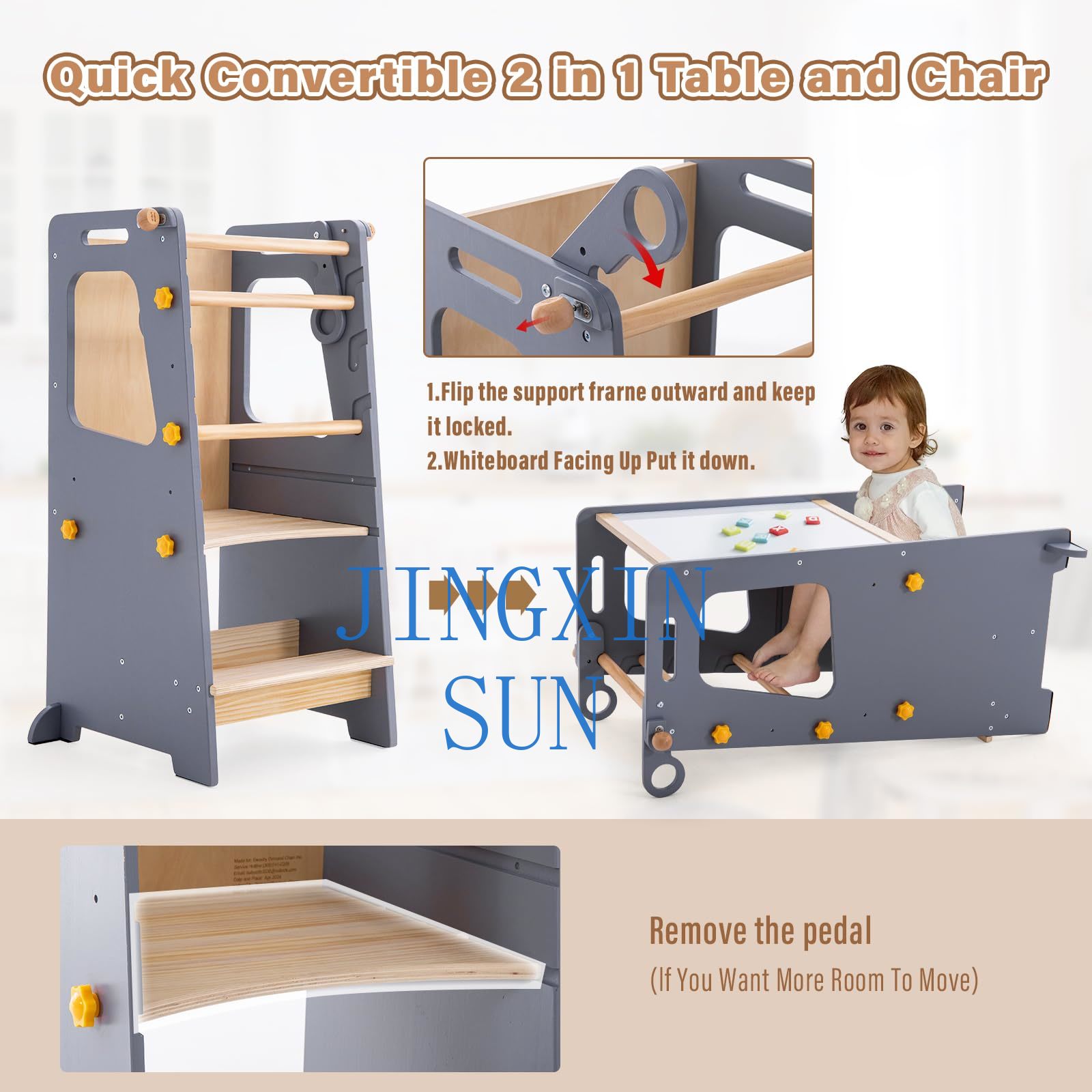 4 in 1 Toddler Kitchen Tower M - огляд і ціна Toddler Learning Tower