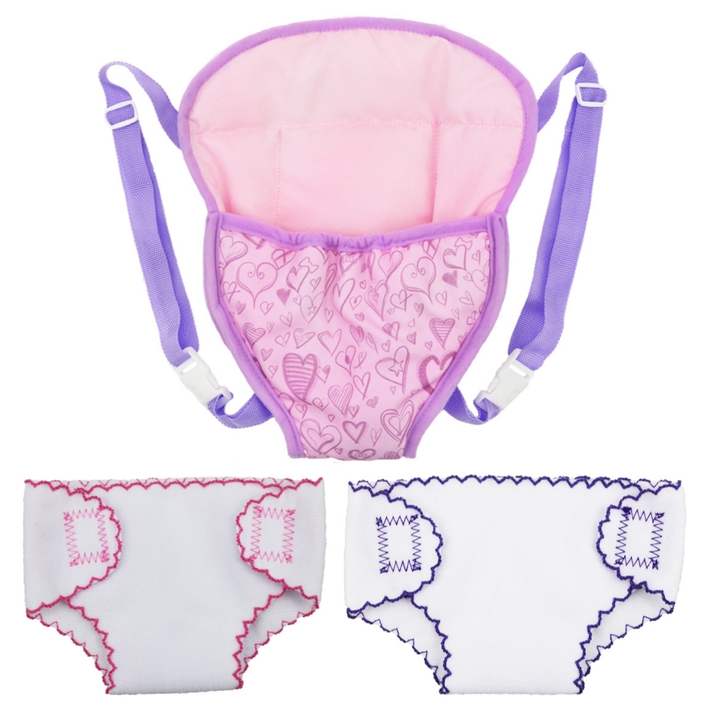 2pcs Doll Diaper Underwear and - огляд і ціна Baby Products Carry Bag